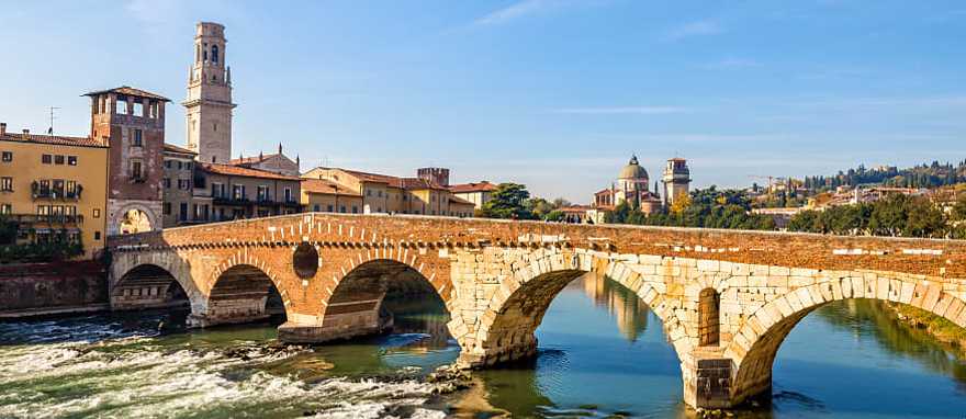 View of Florence, Italy with the Cathedral of Santa Maria del Fiore as the focal point View of Florence, Italy with the Cathedral of Santa Maria del Fiore as the focal point