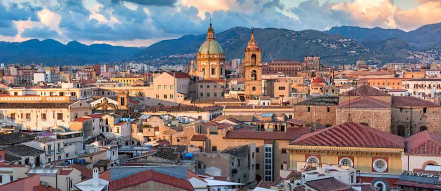 Cityscape of Palermo in Sicily, Italy Cityscape of Palermo in Sicily, Italy