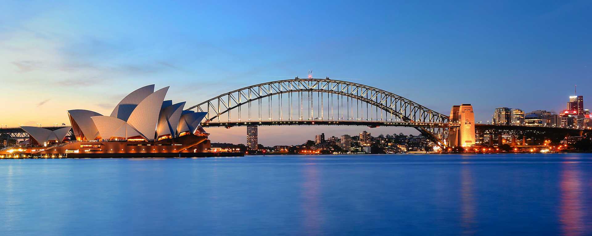 Sydney Harbor and Opera House in Australia