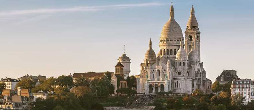 Bohemian charm of the Basilica of Montmartre, Paris Bohemian charm of the Basilica of Montmartre, Paris