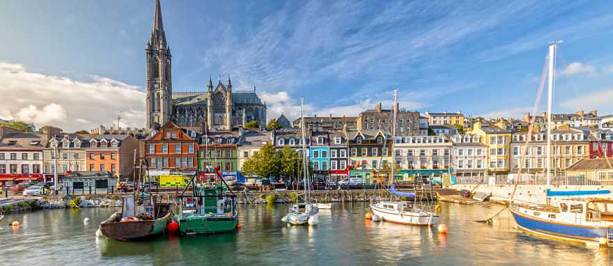 Cobhn in County Cork, Ireland Harbor at Cobhn in County Cork, Ireland
