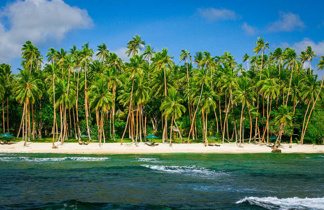 Namale Private Beach.  Photo courtesy of Namale Resort & Spa Namale Private Beach on Vanua Levu island, Fiji.  Photo courtesy of Namale Resort & Spa