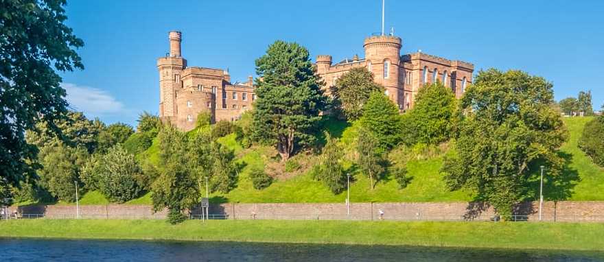 Inverness Castle in Scotland Inverness Castle in Scotland