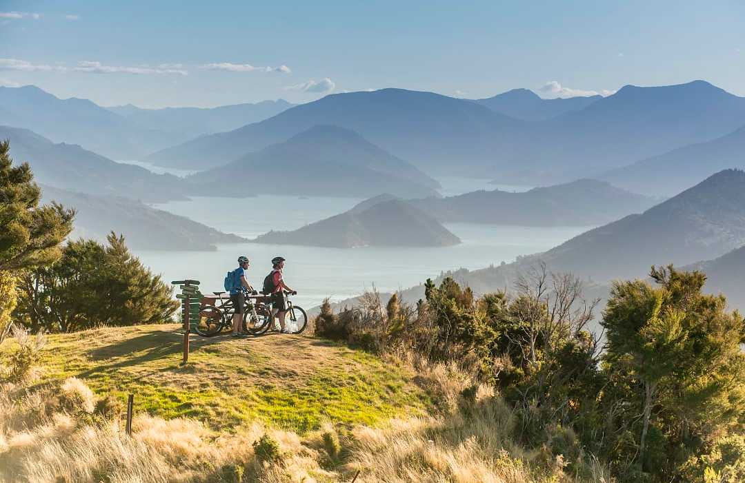 Marlborough Sound in New Zealand. Photo courtesy of MarlboroughNZ Tourism Marlborough Sound in Marlborough, New Zealand