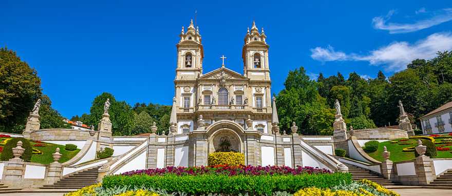 Church of Bon Jesus do Monte, historic center of Braga, Portugal Church of Bon Jesus do Monte, historic center of Braga, Portugal