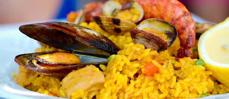 Authentic Spanish paella Authentic Spanish paella