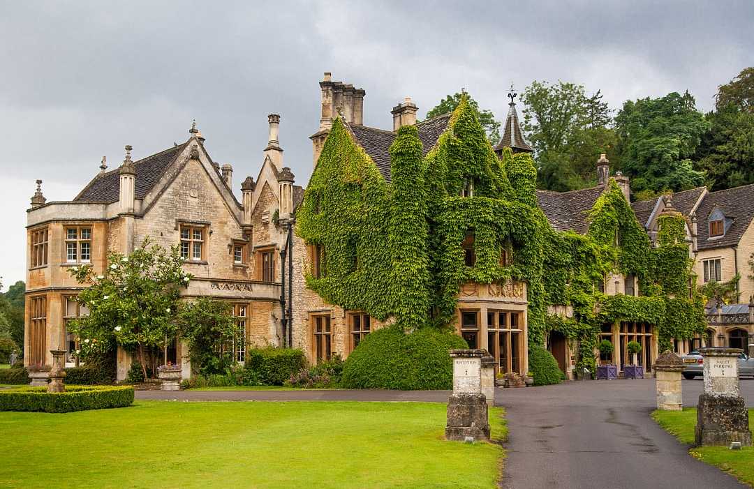 The Manor House Golf Club in Castle Combe, England The Manor House Golf Club in Castle Combe, England