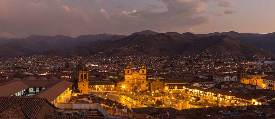 View of Plaza de Armas in Cusco, Peru. View of Plaza de Armas in Cusco, Peru.