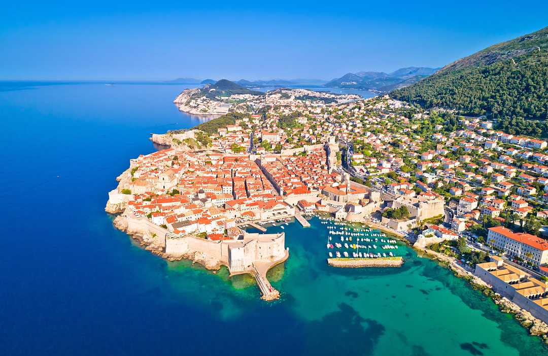 Town of Dubrovnik, UNESCO world heritage, Croatia Town of Dubrovnik, UNESCO world heritage, Croatia