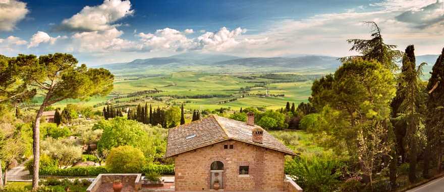 Landscape of Tuscany, Italy. Landscape of Tuscany, Italy.