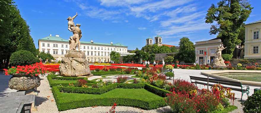 Mirabell Palace garden, Salzburg, Austria Mirabell Palace garden, Salzburg, Austria