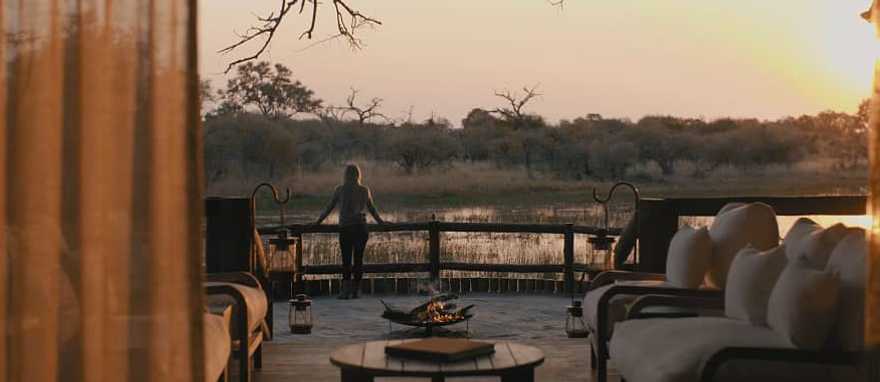 Sunset in the Okavango Delta at Sanctuary Chief's Camp. Photo courtesy of Sanctuary Retreats Sunset in the Okavango Delta at Sanctuary Chief's Camp. Photo courtesy of Sanctuary Retreats