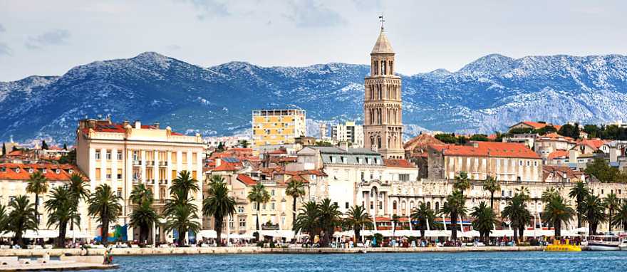 Split is a town on Croatia’s Dalmatian Coast. Split is a town on Croatia’s Dalmatian Coast.