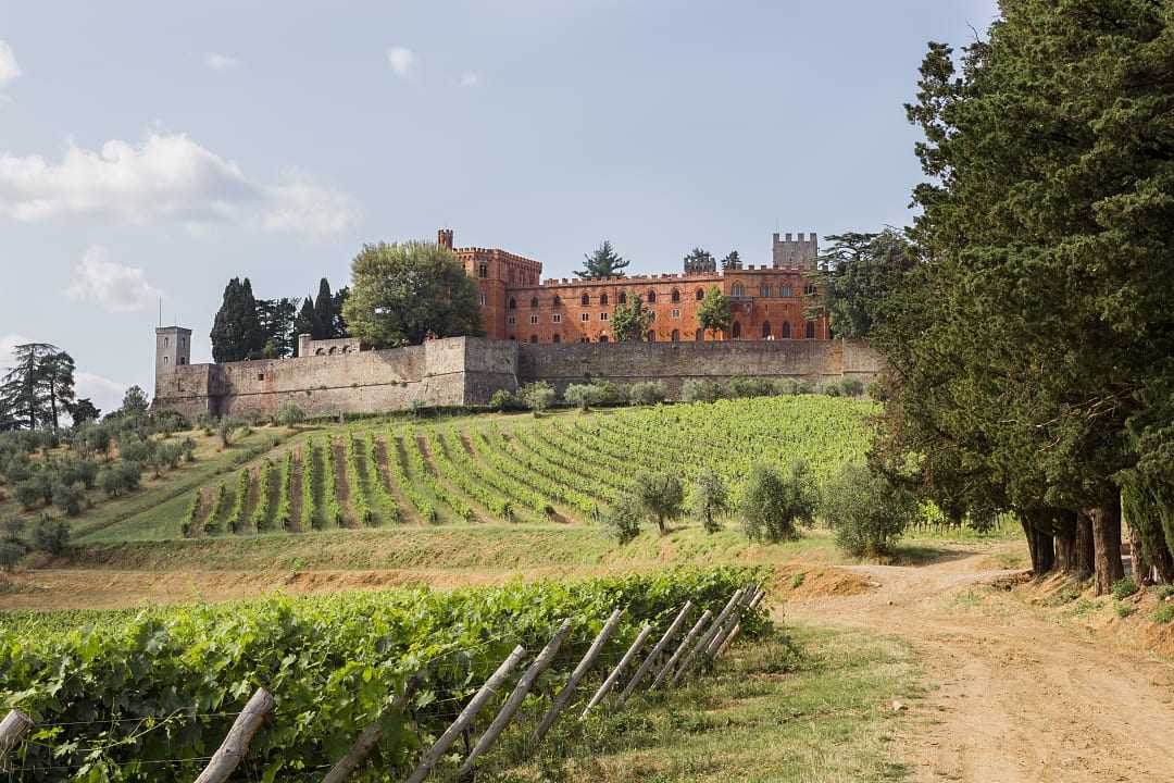 Castello di Brolio in Gaiole, Italy.