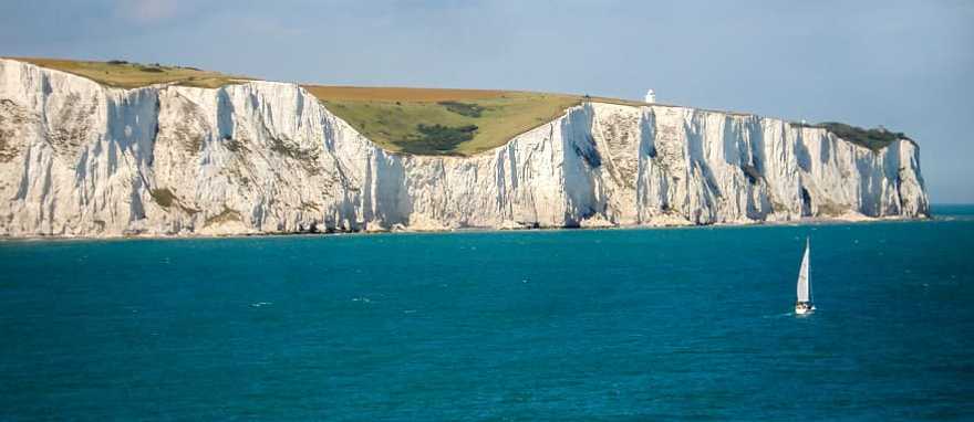 White Cliffs of Dover in England White Cliffs of Dover in England