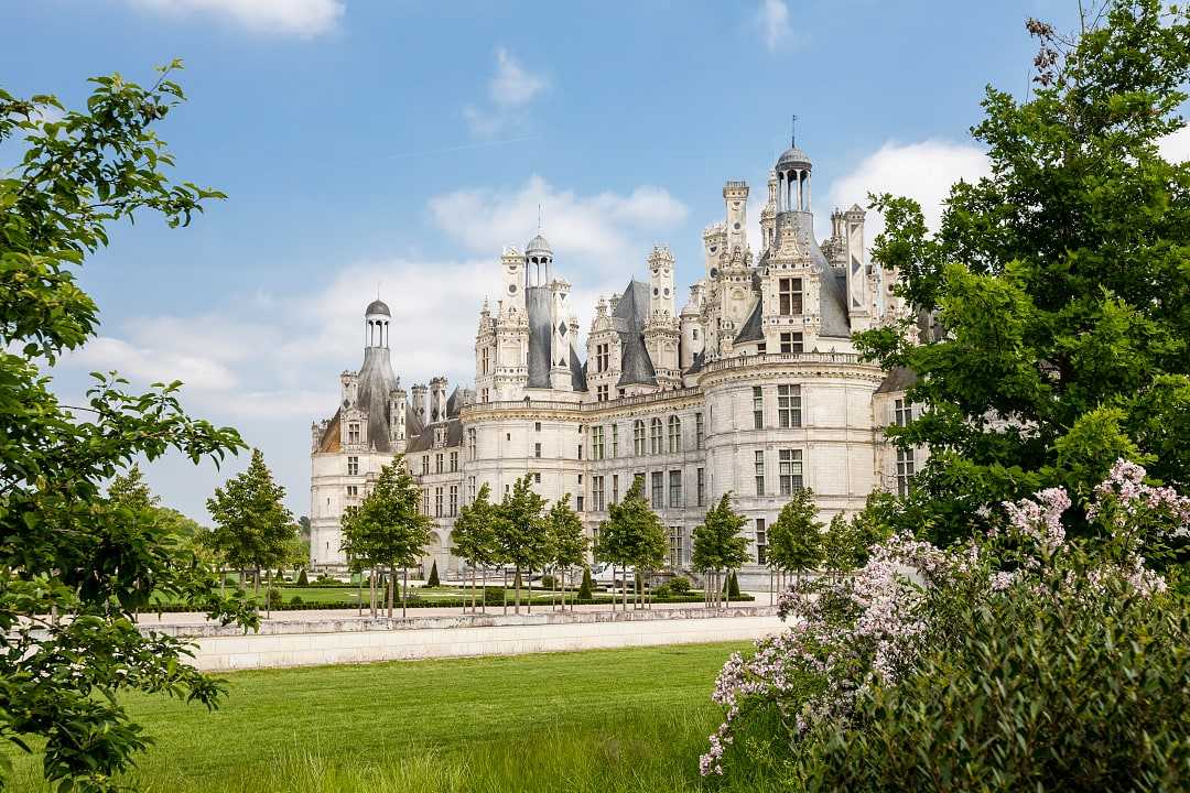 Château de Chambord in the Loire Valley, France