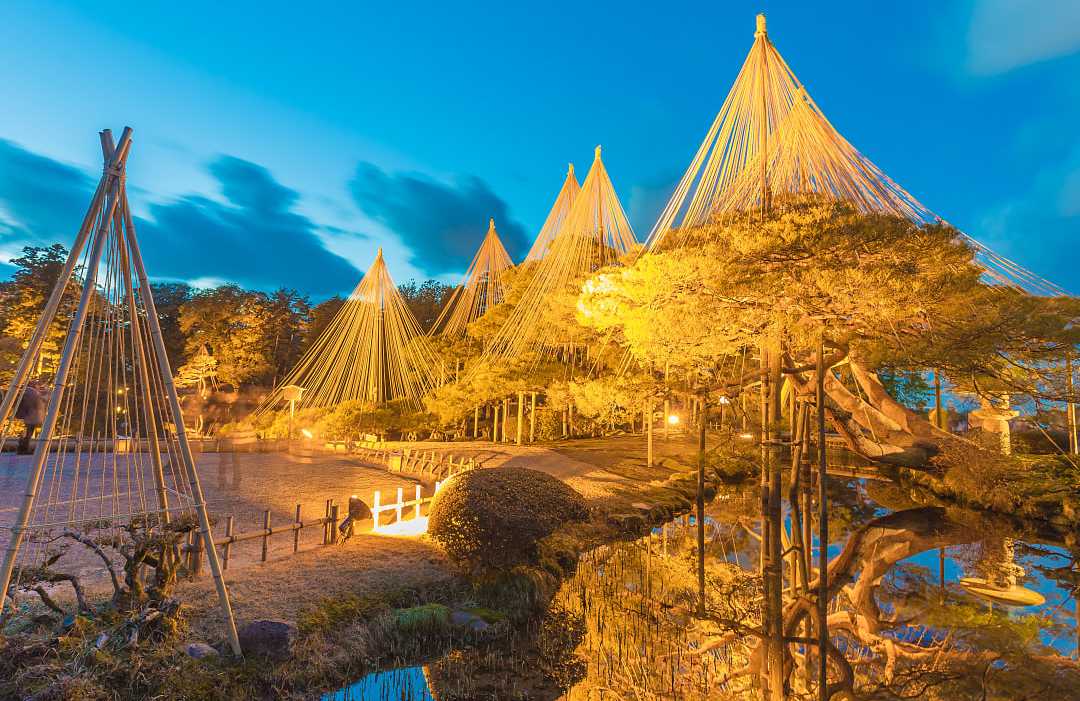 Kenrokuen Garden in Kanazawa, Japan Kenrokuen Garden in Kanazawa, Japan